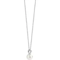 Ti sento Ketting van zilver met parel 34037YP