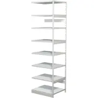 Kerkmann Complete stelling PROGRESS 500 T, aanbouwsectie, zonder achterwand, H 2600 x B 750 x D 640 mm