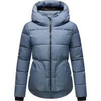 NAVAHOO Winterjas 'Lachperle XIV' duifblauw