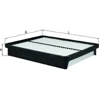 MAHLE ORIGINAL LX 3540 Luchtfilter