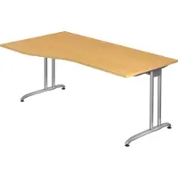 Hjh OFFICE PRO BELA 18 S - Beuken 180 x 100