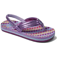 Reef KIDS AHI LAVENDER HEARTS Slippers | Maat 13