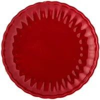 Bloomingville Latina borden Ø20cm rood set van 6 stuks - 82061930