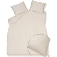 Vandyck Dekbedovertrek PURE 93 stone 2-persoons (200x200/220 )