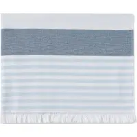 Vandyck Coco Beach Towel Navy - 90 x 180 cm