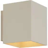 QAZQA Moderne wandlamp beige G9 vierkant - Sola