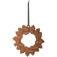Kähler Gingerbread kerstkrans Ø18,5 cm Bruin