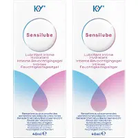 Durex 2x Sensilube Intiem Vloeibaar Glijmiddel 40 ml