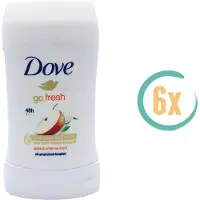 Dove Deodorant Stick - Apple & White Tea - 6 x 40 ml - Voordeelverpakking