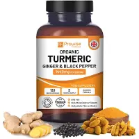 Prowise Healthcare Kurkuma 1440 mg met Zwarte Peper en Gember 120 St