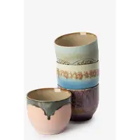 HK Living HKliving 70's Ceramics Mokken Lagoon Set