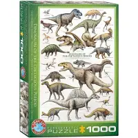 Eurographics puzzel Dinosaurs of the Cretaceous - 1000 stukjes