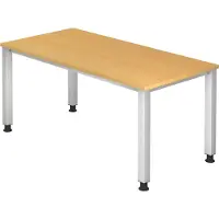 Hjh OFFICE PRO QUEO 16 S - Beuken 160 x 80 Tafelhoogte I In hoogte verstelbaar