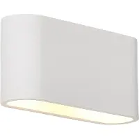 Artdelight Unieke wandlamp Lille wit