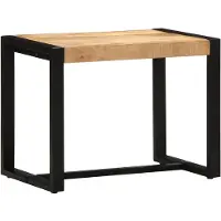 vidaXL Bank 60x35x45 cm massief ruw hout mango