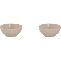 Mammoet - Spirit - Schaal - Kom - 2 stuks - 51 cl - ø 15 cm - Wit - Stoneware - Bordenset