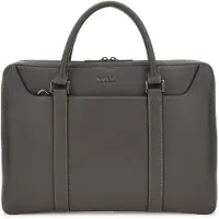 GUESS Business tas Parma Document Case Dark Grey Grijs