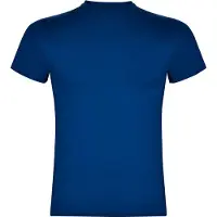 Roly 2 Pack Kobalt Blauw T-shirt 'Teckel' met borstzak merk maat L