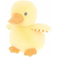 Keel Toys Keel Eco - Gele Knuffel Eend - Lente - 15 cm