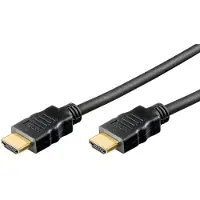 LOGON HDMI kabel - versie 1.4 (4K 30Hz) - CU koper aders / zwart - 5 meter