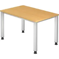 Hjh OFFICE PRO QUEO 12 S - Beuken 120x80 Tafelhoogte I In hoogte verstelbaar