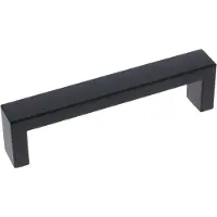 Starx Meubelgreep | | 138 x 36 mm (Zwart, Rechthoekig)