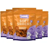 Braaaf 5x Hondensnack Sticks Wortel - Sperzieboon - Zalm 85 gr