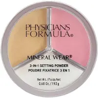 Physicians Formula Mineral Wear 3-In-1 Setting Powder Fixeerpoeder 19.5 g Set/Bright/Bake