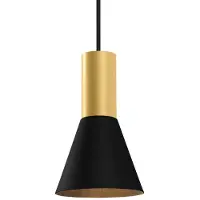 Wever & Ducre Odrey Hanglamp Odrey 1.3 | Gold|Black Matt