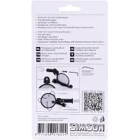 Simson Ronde fiets spiegel - anti-reflecterend glas - 360 graden verstelbaar - lichtgewicht en duurzaam
