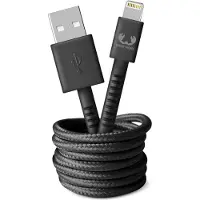 Fresh 'n rebel USB - Lightning Fabriq Cable (2m) - Zwart