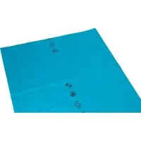Deiss PREMIUM afvalzakken, robuust en veelzijdig, gerecycled LDPE, los, B 680+420 x H 1620 mm, 400 liter, blauw, 100 stuks