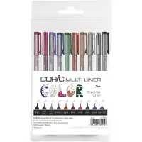 Copic Multiliner - kleurenset - 0,3 mm - 10 stuks
