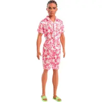 Barbie Fashionista Hawain Ken Pop Roze Kinderen