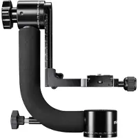 Mantona Gimbal KII (Meer), Statiefkoppen, Zwart