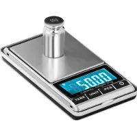 Steinberg Systems Weegschaal - Digitaal - Zakweegschaal - 500 g - 0,05 g / 200 g - 62 x 54 mm - hoes van imitatieleer