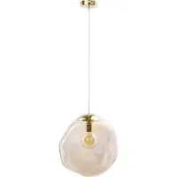TK Lighting Glazen hanglamp Sol, dimbaar, helder / transparant, Woon-/ Eetkamer, Glas, Modern, hanglamp