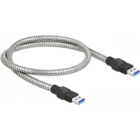 DeLOCK USB naar USB kabel - USB3.0 - tot 2A / metaal - 0,50 meter