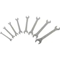 BRÜDER MANNESMANN Steeksleutelset 8 dlg DIN (Hobby) - 110-08 DIN