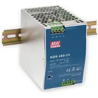 Meanwell NDR-480-48 DIN-rail netvoeding 10 A 480 W Aantal uitgangen:1 x Inhoud 1 stuk(s)