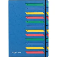 Pagna Sorteermap Classic 2414102 Karton A4 Blauw