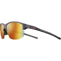 Julbo - Zonnebrillen - Split Noir/Noir/Rouge Reactiv 1-3 Light Amplifier voor Unisex - Zwart