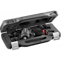 Facom Slagmoersleutel NS.1600FPB | inclusief doppenset | zeskant | stubby impact | 9-delig | NSS.J8PB
