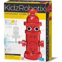4M Wetenschap En Spel - Maak Je Eigen Brandkraan - Bouwpakket Mechanica - Kidzrobotix - 8 Jaar