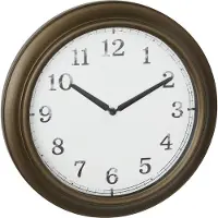 TFA-Dostmann 60.3066.53 Outdoorhorloge Kwarts 38.7 cm x 52 mm Messing Spatwaterdicht, Groot display
