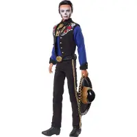 Barbie Signature Fashionpop, 2022 Día De Muertos Ken Verzameld, Shirt, Vest & Sombrero met Calavera Make-up