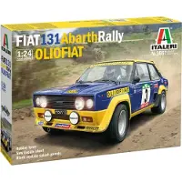 Wittmax 1:24 Fiat 131 Abarth Rally OLIO FIAT