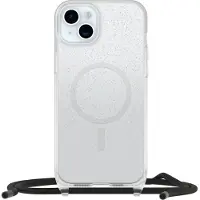 Otterbox React MagSafe iPhone 15 Plus Hoesje Met Draagkoord Glitter