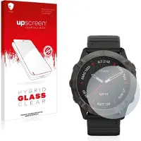 Upscreen - Screenprotector voor Garmin Fenix 6X Pro Solar - Folie Beschermfolie Beschermglas transparant