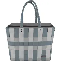 Normani Shopper blauw / lichtgrijs